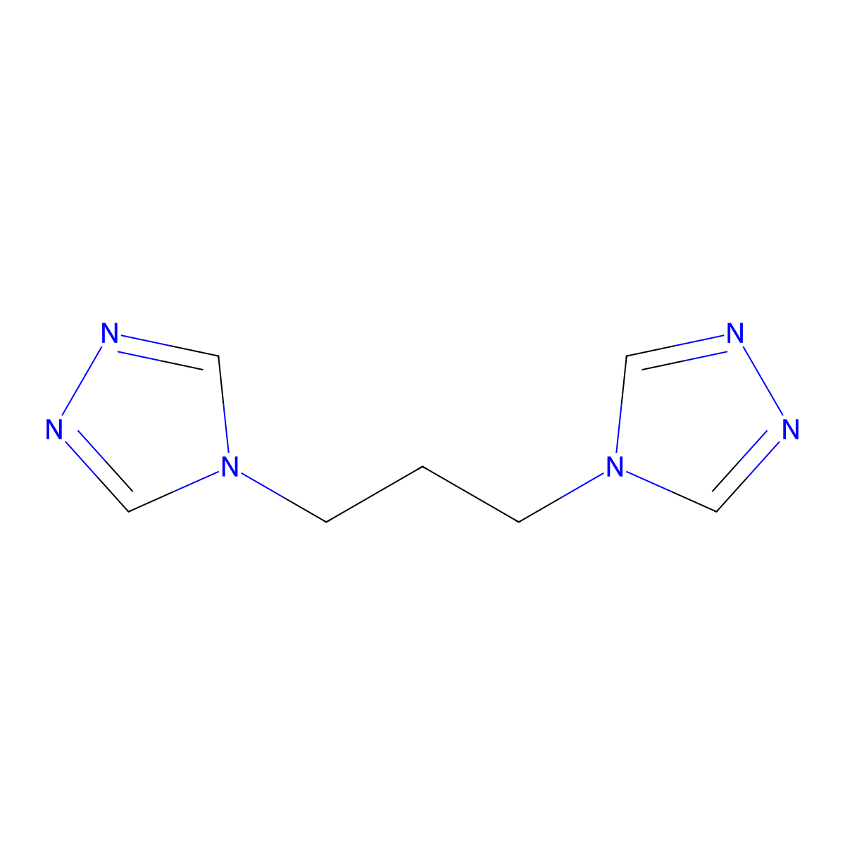 1,3-Di(4H-1,2,4-triazol-4-yl)propane molecular structure, CAS 1228666-88-3