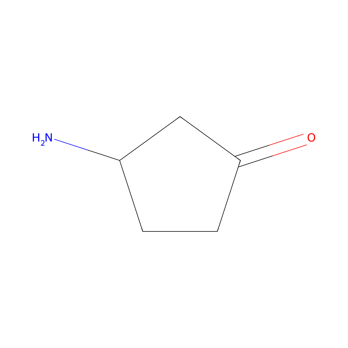 3-Aminocyclopentanone molecular structure, CAS 1228748-71-7