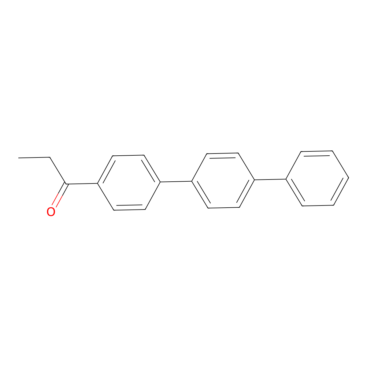 1-([1,1':4',1''-Terphenyl]-4-yl)propan-1-one molecular structure, CAS 1228926-61-1