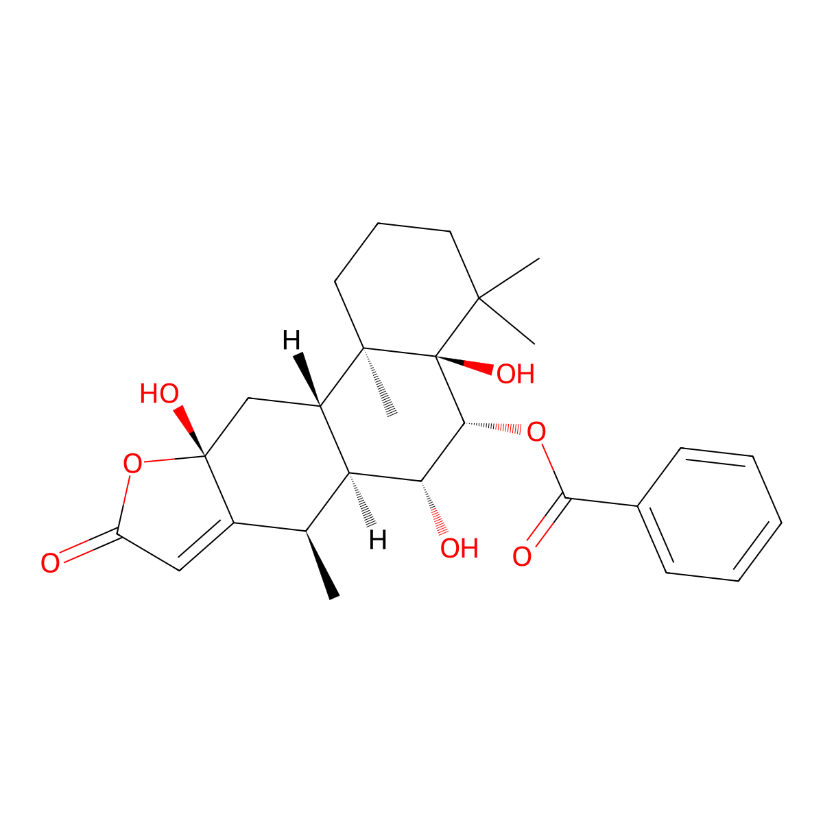 12-Demethylneocaesalpin F molecular structure, CAS 1228964-10-0
