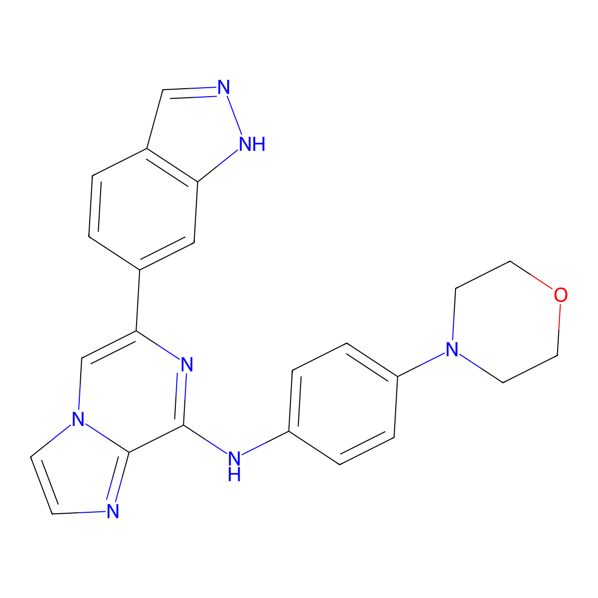 Entospletinib molecular structure, CAS 1229208-44-9
