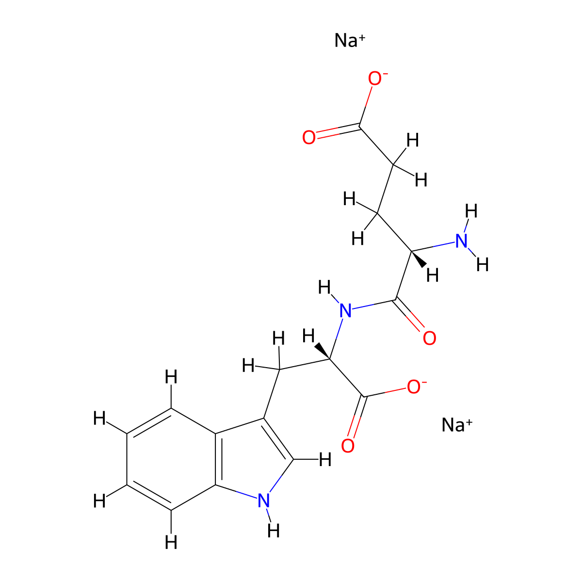 Glufanide Disodium molecular structure, CAS 122933-59-9