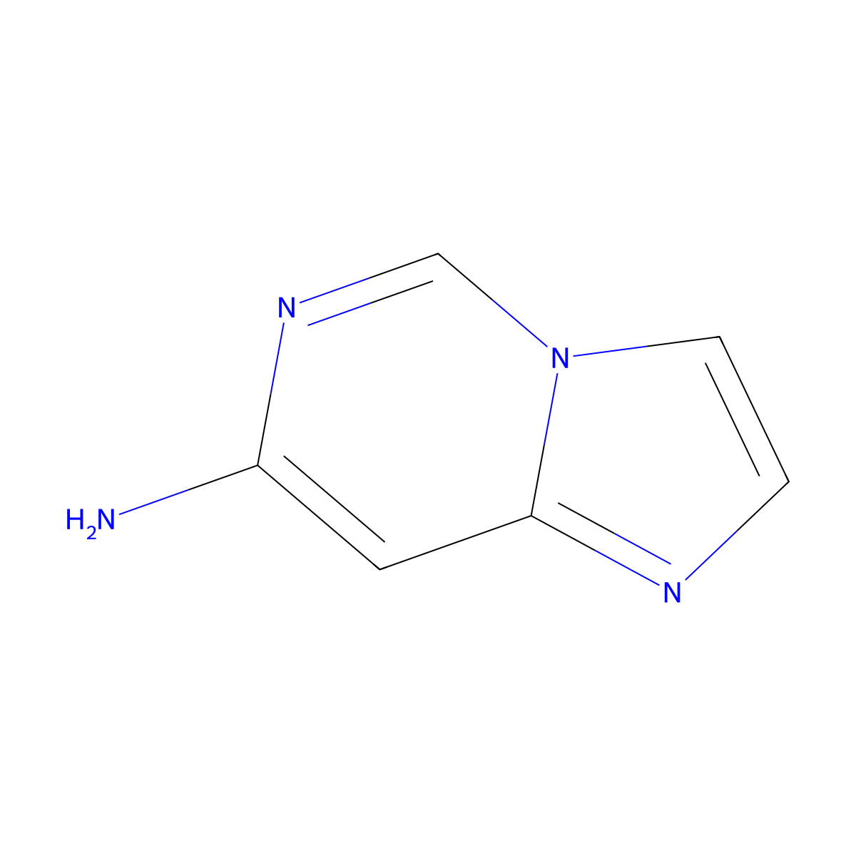 Imidazo[1,2-c]pyrimidin-7-amine molecular structure, CAS 1229383-37-2