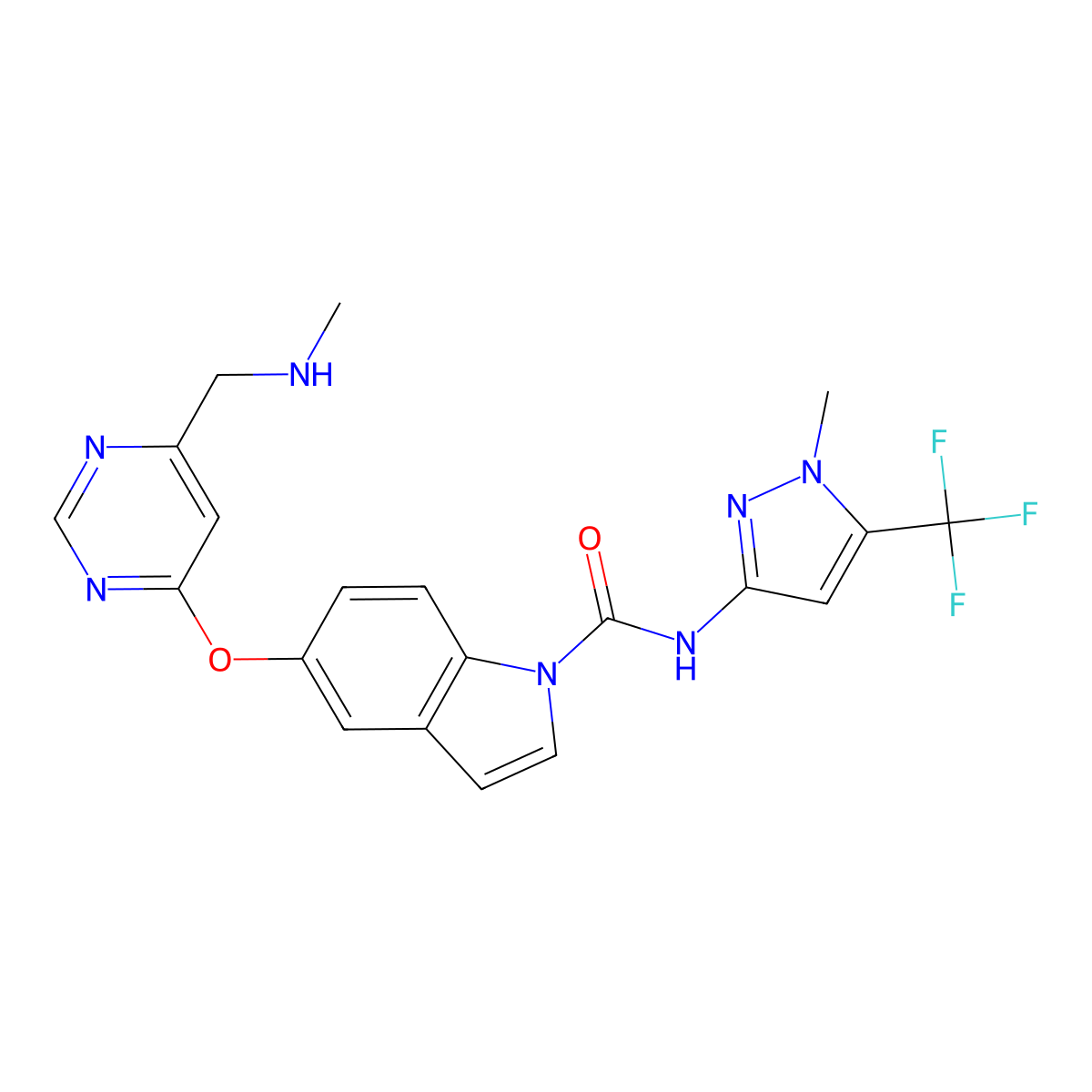 Acrizanib molecular structure, CAS 1229453-99-9