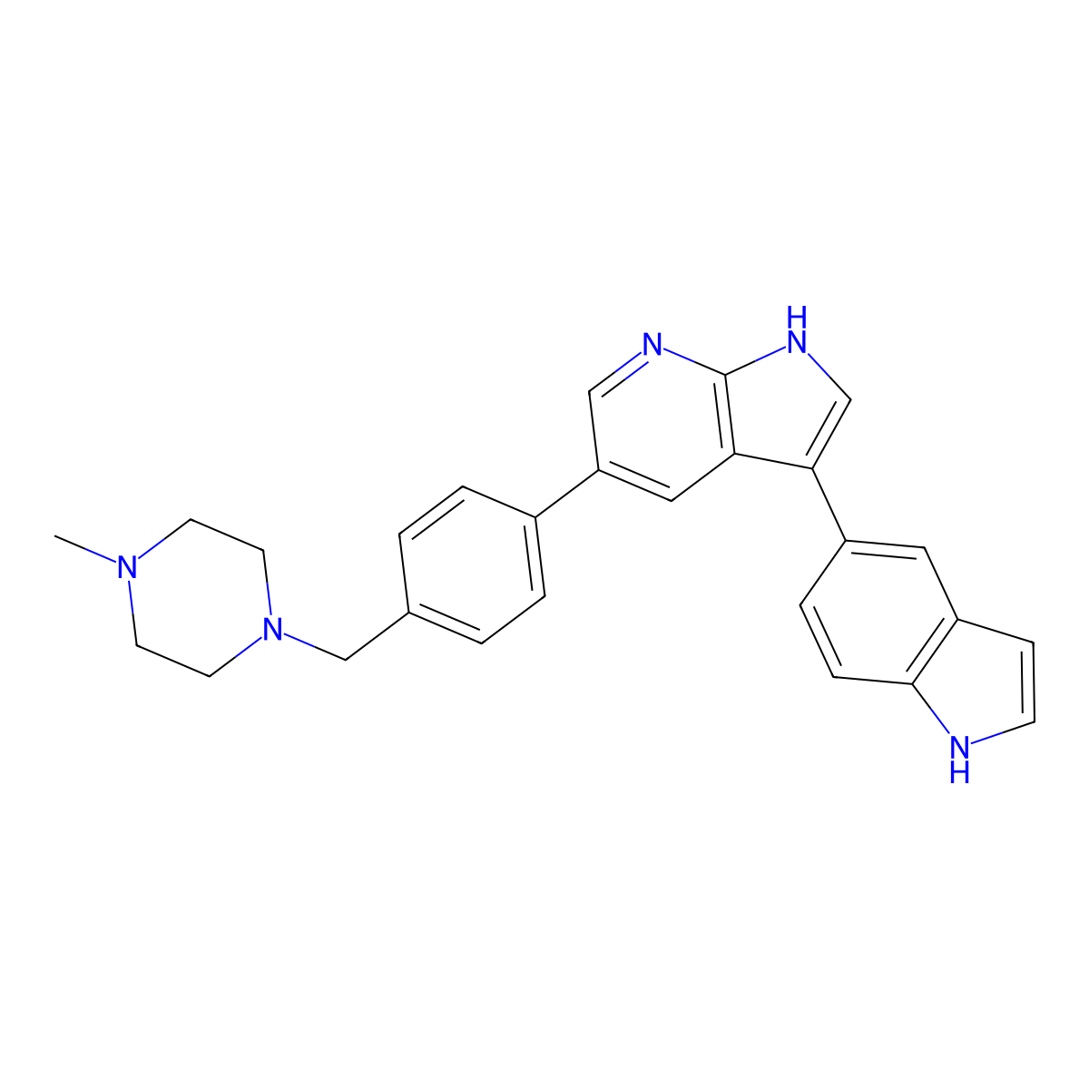 Urmc-099 molecular structure, CAS 1229582-33-5
