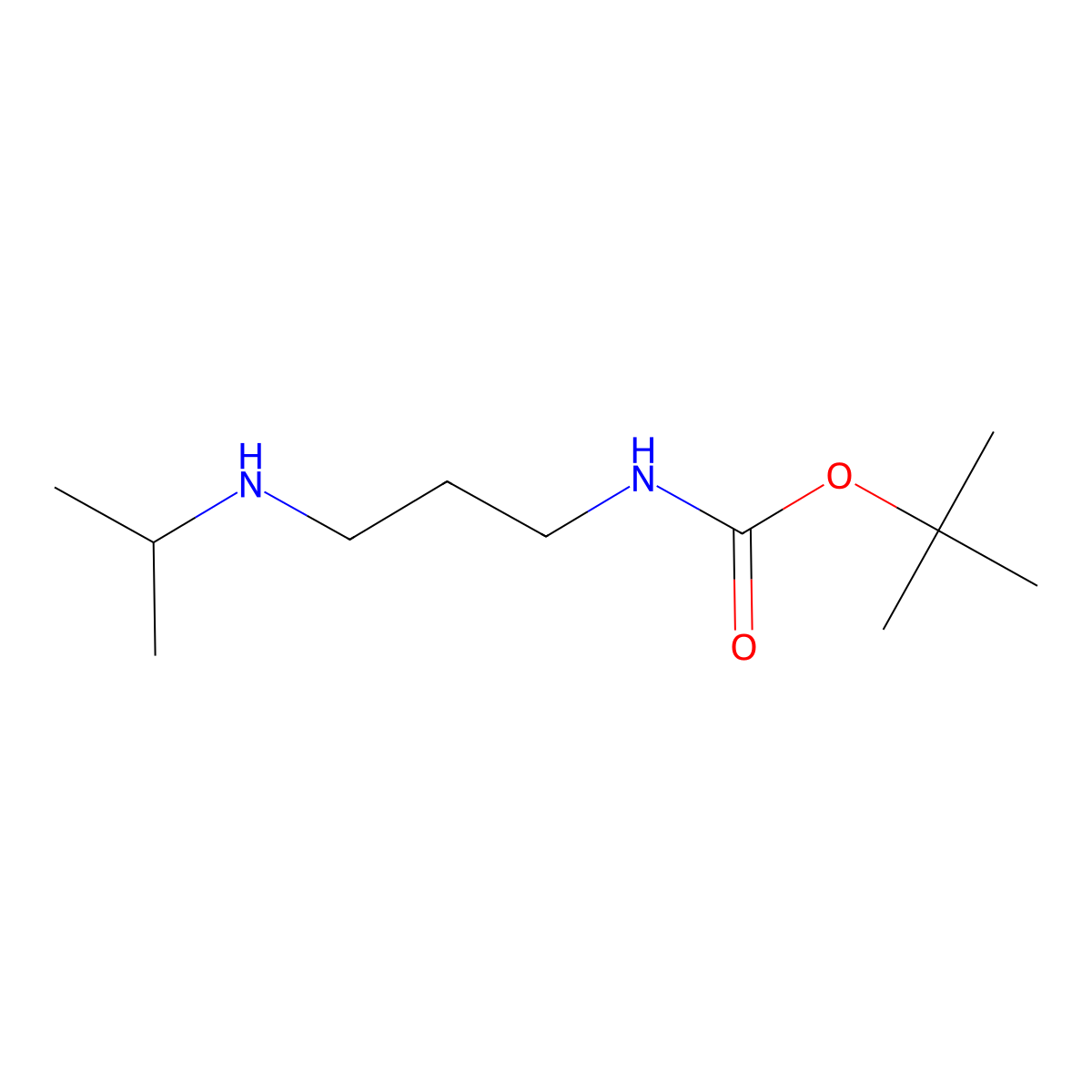 1-(Boc-amino)-3-(isopropylamino)propane molecular structure, CAS 1229627-05-7