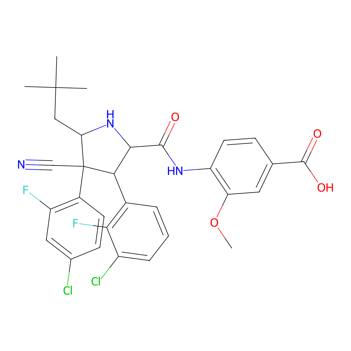Idasanutlin molecular structure, CAS 1229705-06-9