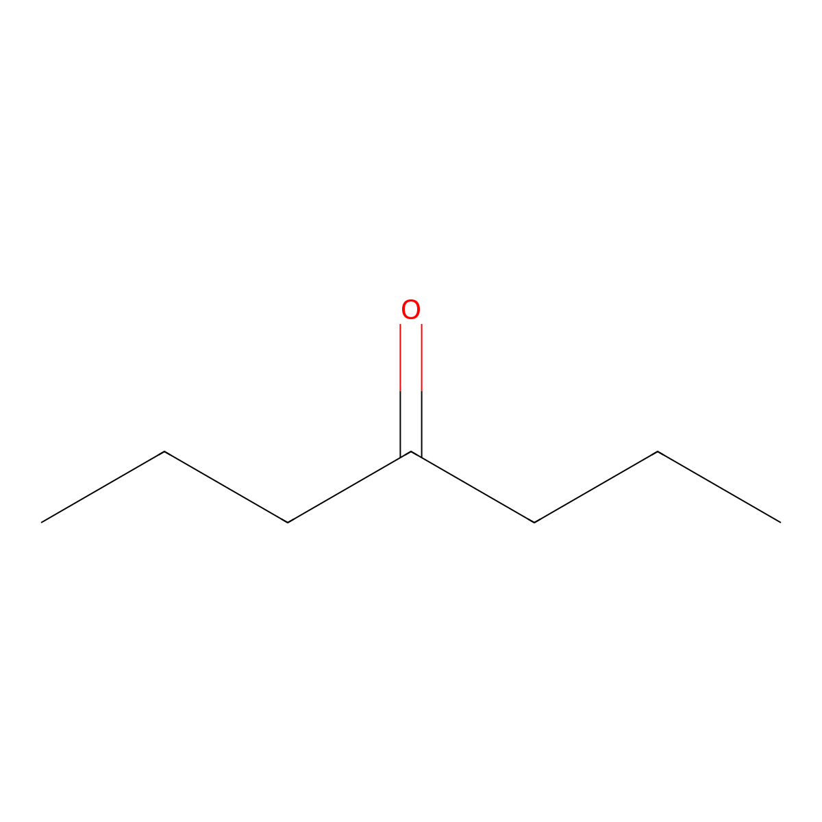 4-Heptanone molecular structure, CAS 123-19-3