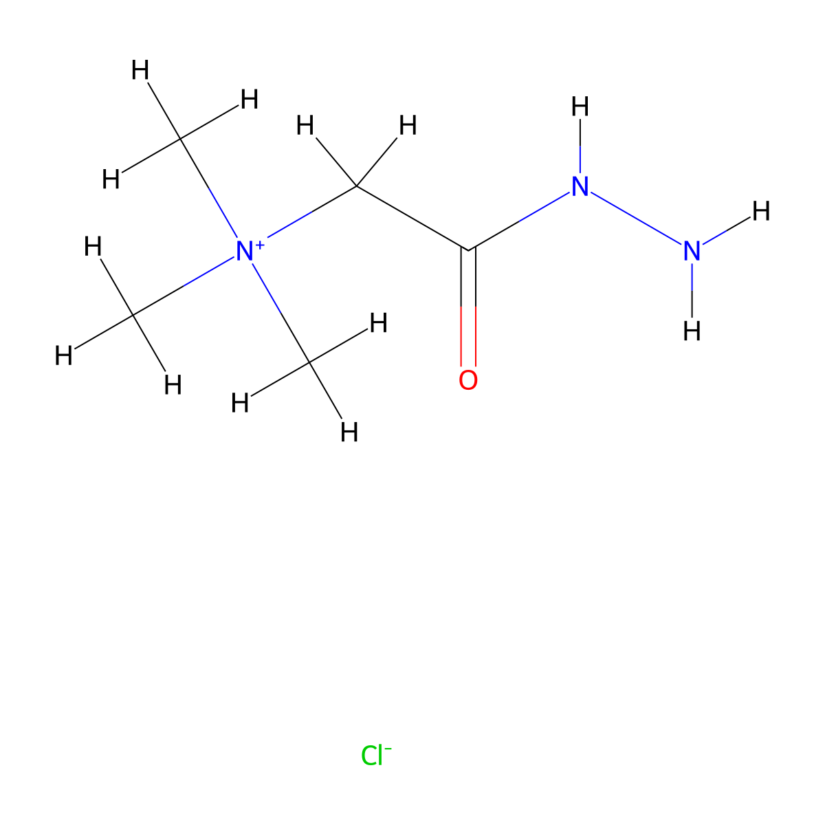 Girard-T reagent molecular structure, CAS 123-46-6