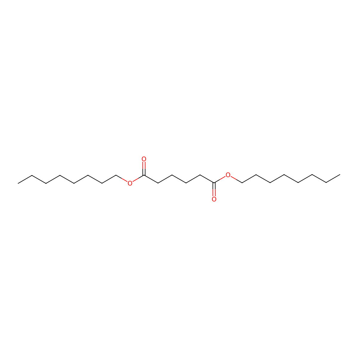 Dioctyl Adipate molecular structure, CAS 123-79-5