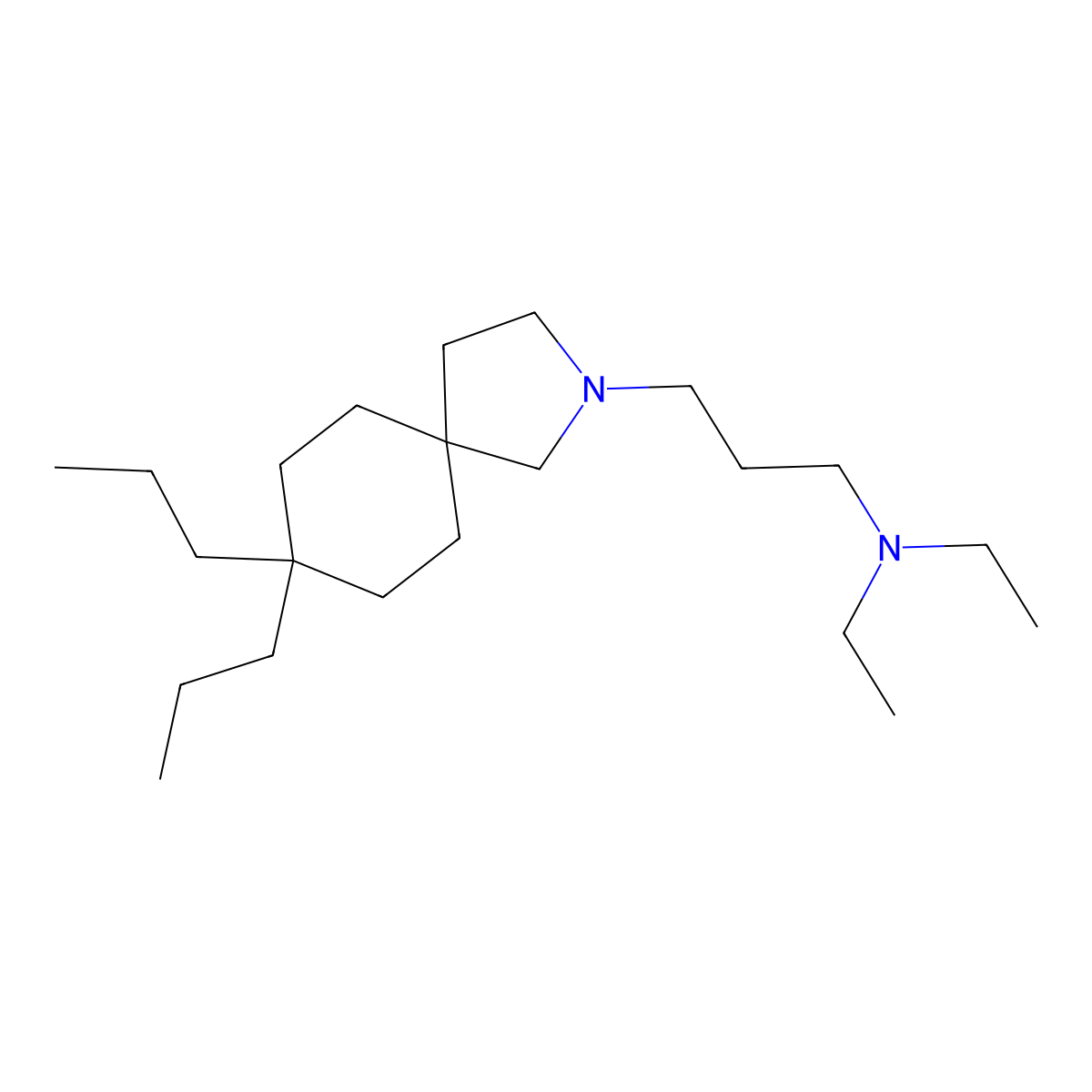 Atiprimod molecular structure, CAS 123018-47-3