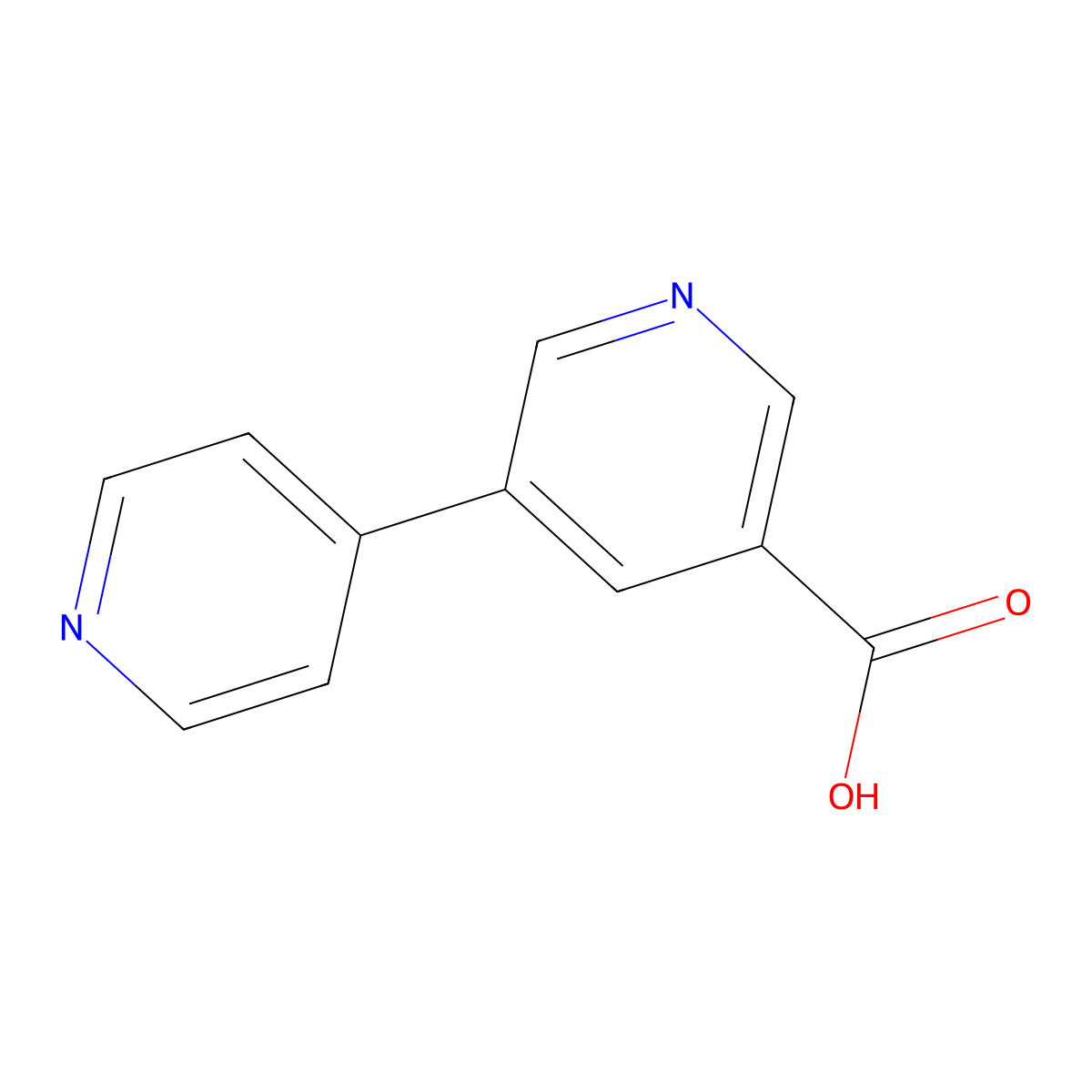 (3,4'-Bipyridine)-5-carboxylic acid molecular structure, CAS 123044-37-1