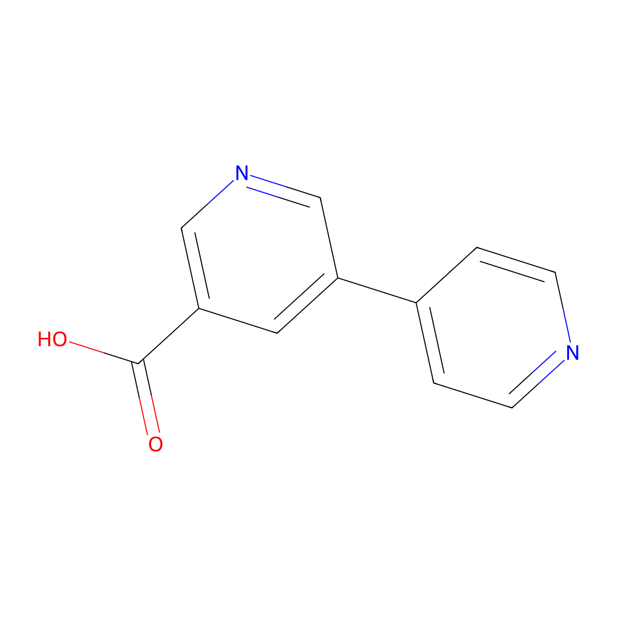 (3,4'-Bipyridine)-5-carboxylic acid molecular structure, CAS 123044-37-1