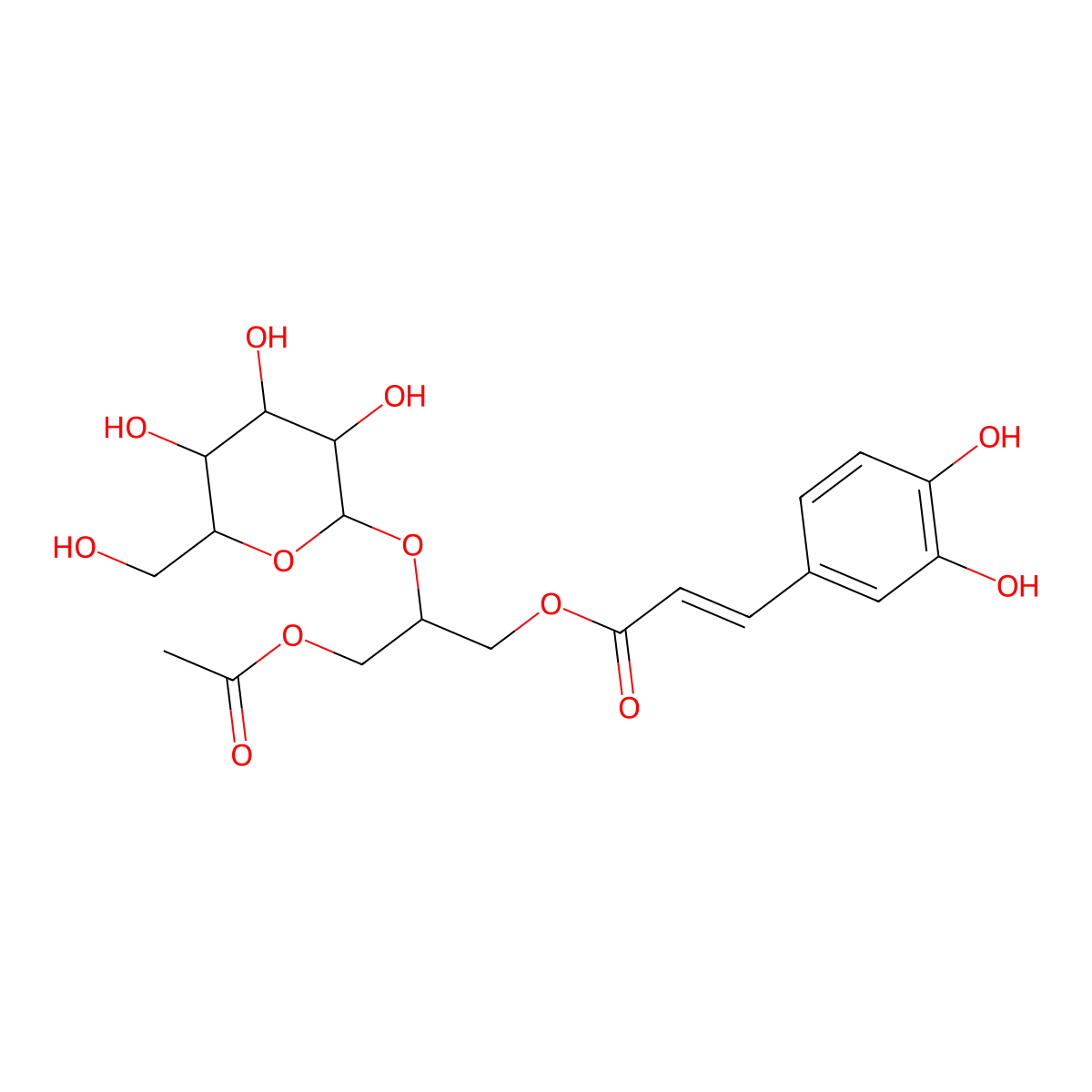 Regaloside E molecular structure, CAS 123134-21-4