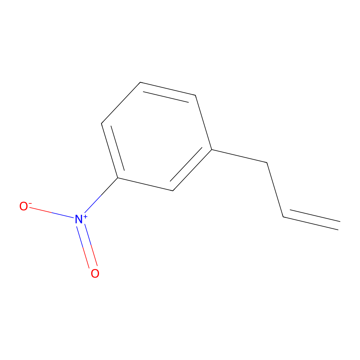 1-Allyl-3-nitrobenzene molecular structure, CAS 123158-61-2
