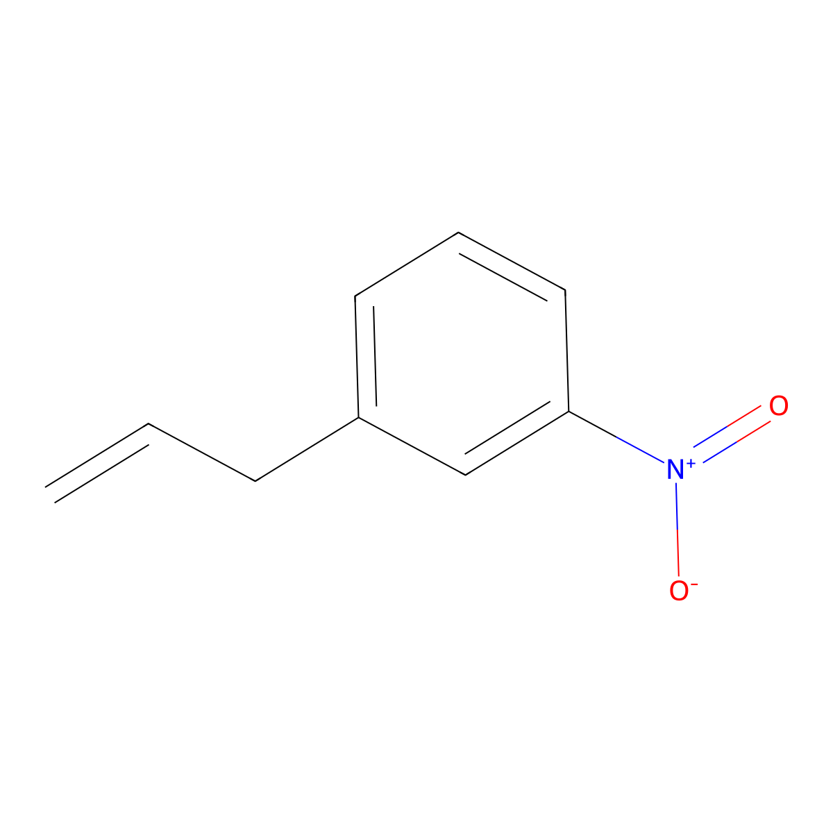 1-Allyl-3-nitrobenzene molecular structure, CAS 123158-61-2