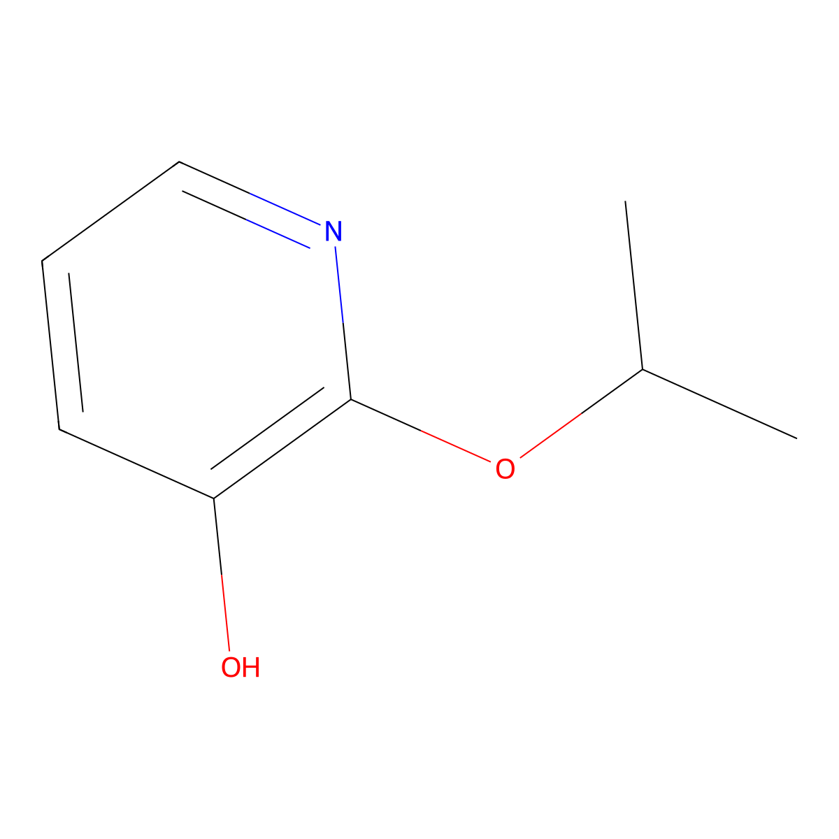 2-(Propan-2-yloxy)pyridin-3-ol molecular structure, CAS 1231977-15-3