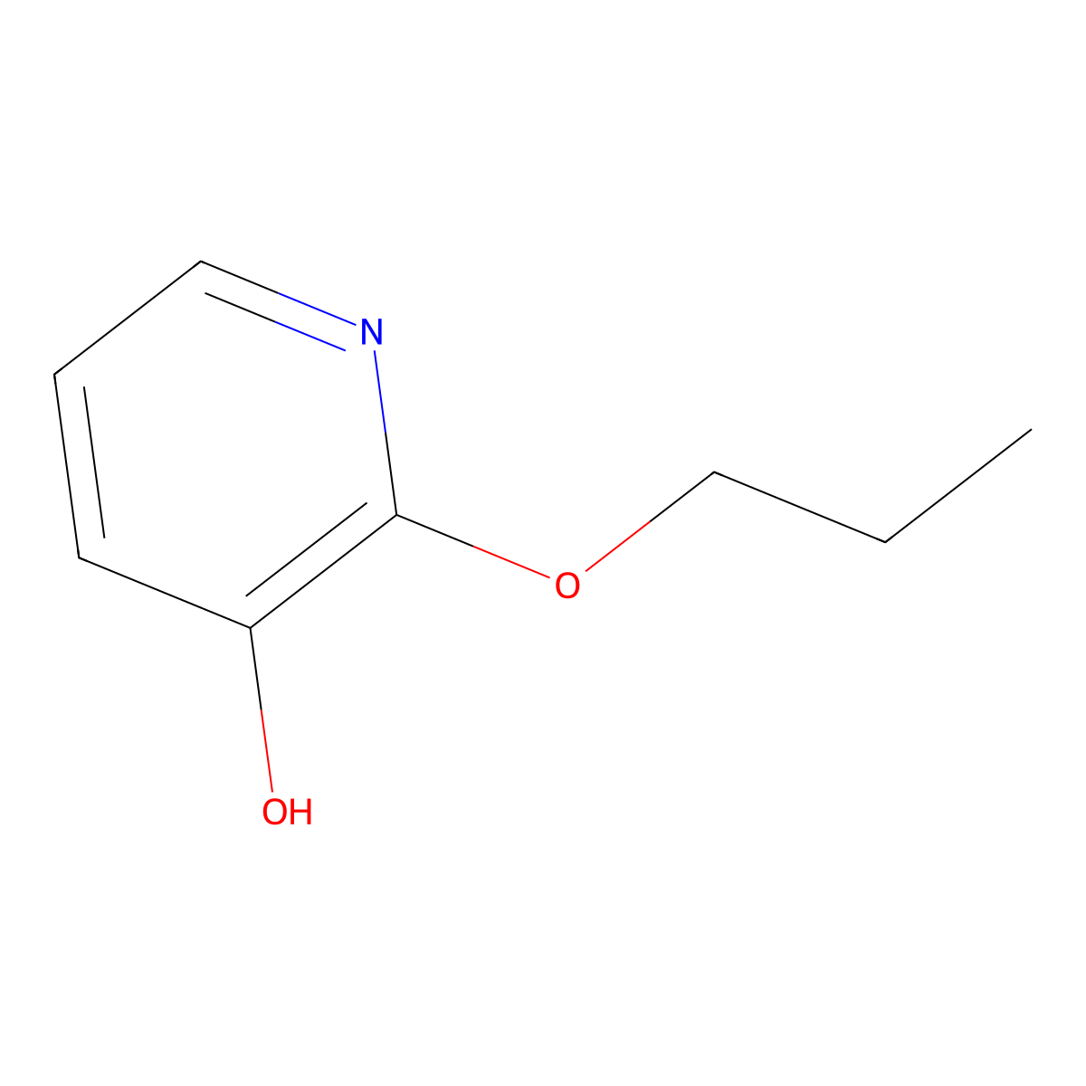 2-propoxy-3-Pyridinol molecular structure, CAS 1232013-70-5