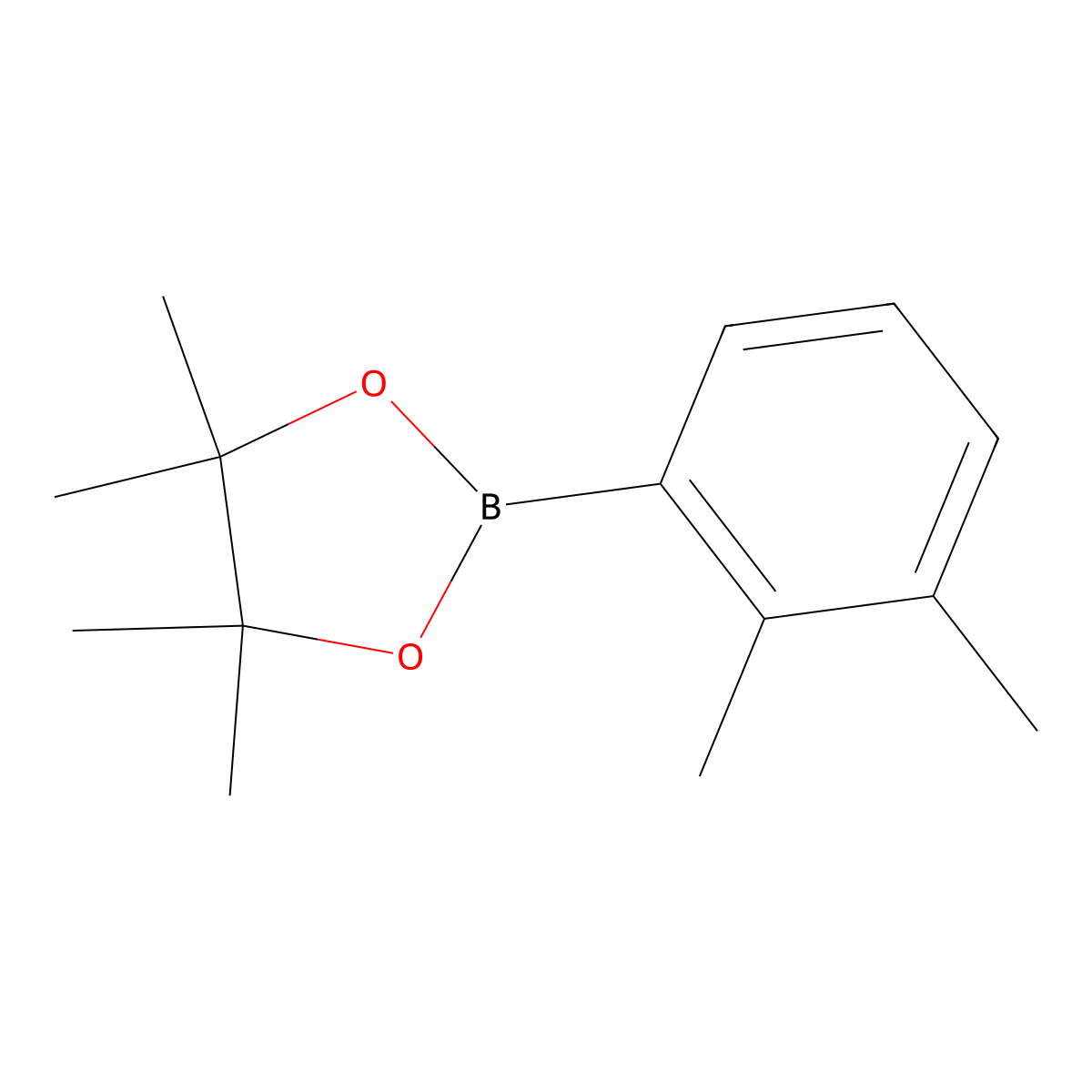 2-(2,3-Dimethylphenyl)-4,4,5,5-tetramethyl-1,3,2-dioxaborolane molecular structure, CAS 1232132-73-8