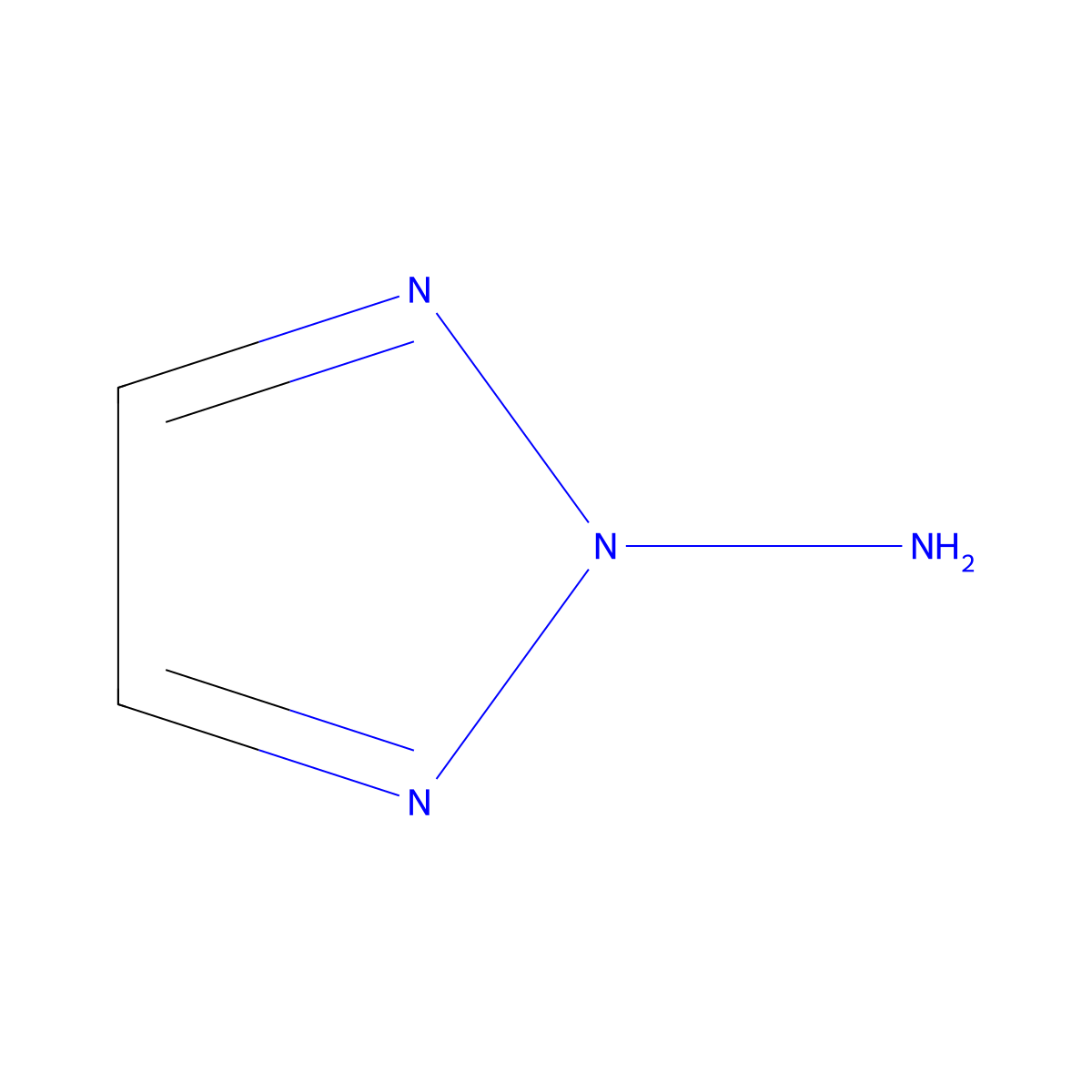 2H-1,2,3-Triazol-2-amine molecular structure, CAS 123312-76-5