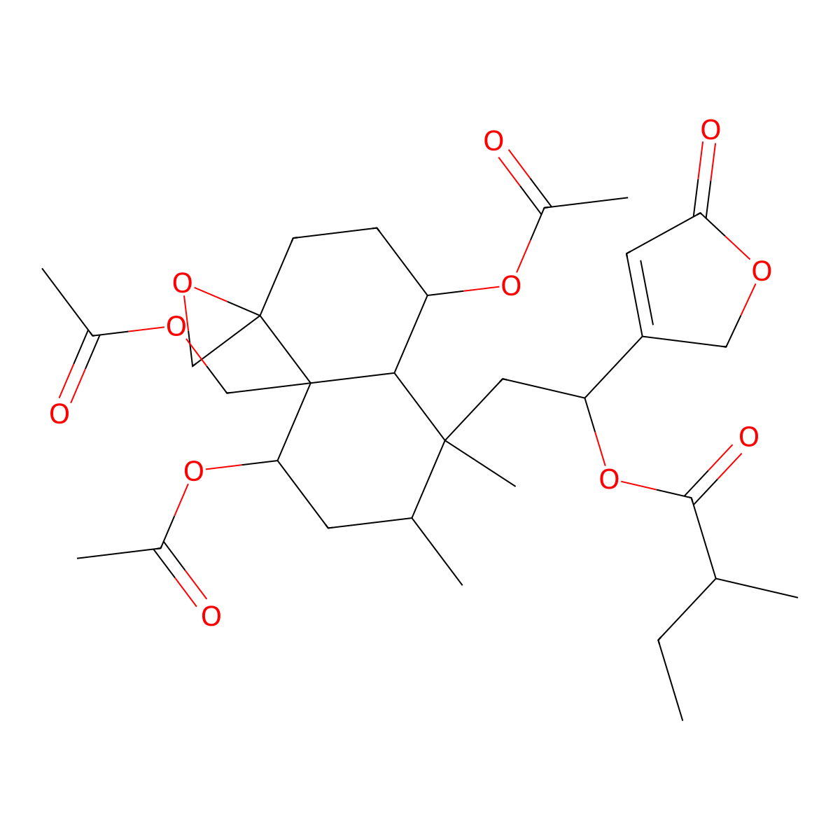 Ajugamacrin molecular structure, CAS 123313-59-7