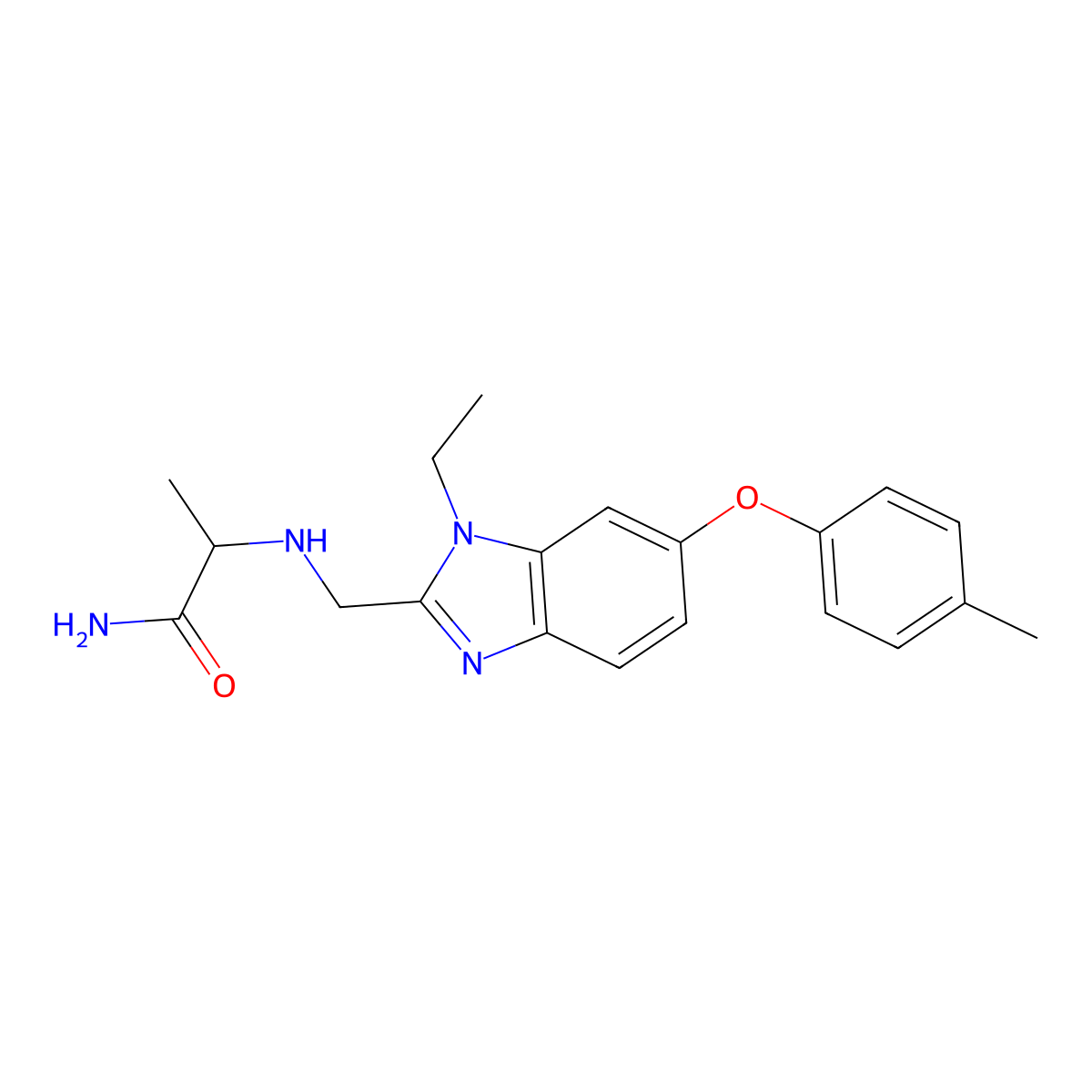 Bliretrigine molecular structure, CAS 1233229-75-8