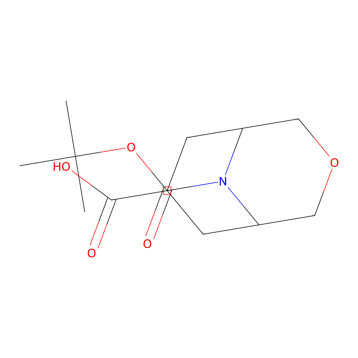 9-[(t-Butoxy)carbonyl]-3-oxa-9-azabicyclo[3.3.1]nonane-7-carboxylic acid molecular structure, CAS 1233323-61-9