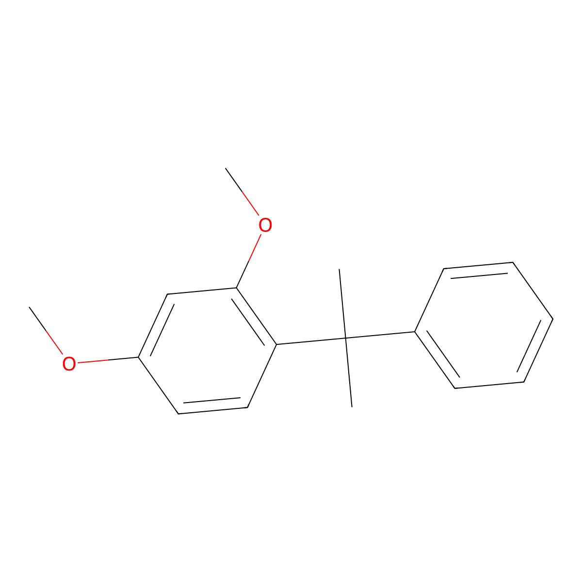 2,4-Dimethoxy-1-(2-phenylpropan-2-yl)benzene molecular structure, CAS 1233342-41-0