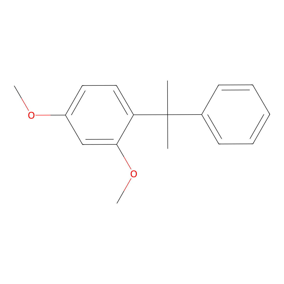 2,4-Dimethoxy-1-(2-phenylpropan-2-yl)benzene molecular structure, CAS 1233342-41-0