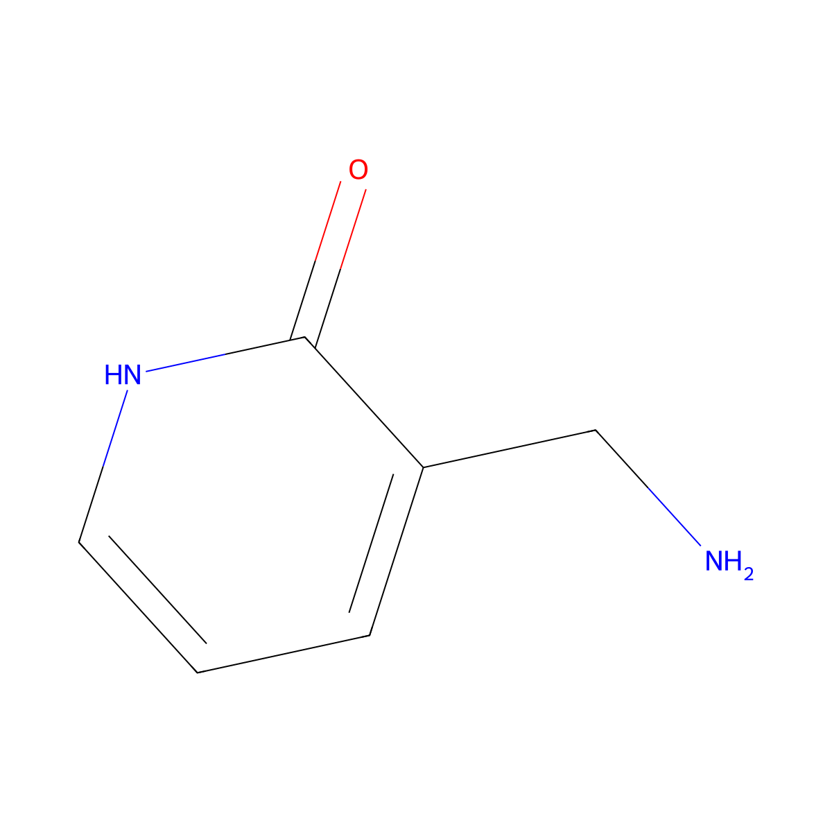 3-(Aminomethyl)pyridin-2-ol molecular structure, CAS 123369-45-9