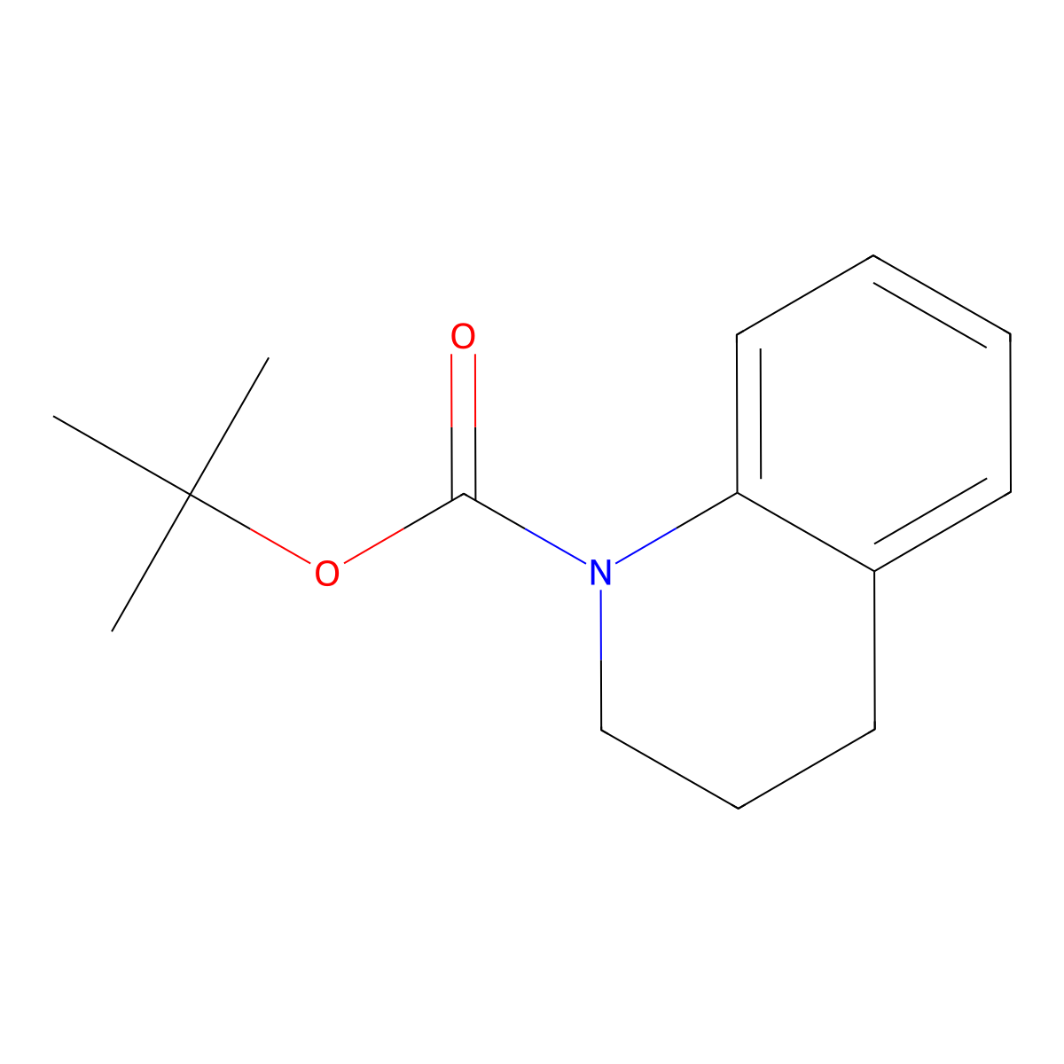 tert-Butyl 3,4-dihydroquinoline-1(2H)-carboxylate molecular structure, CAS 123387-53-1