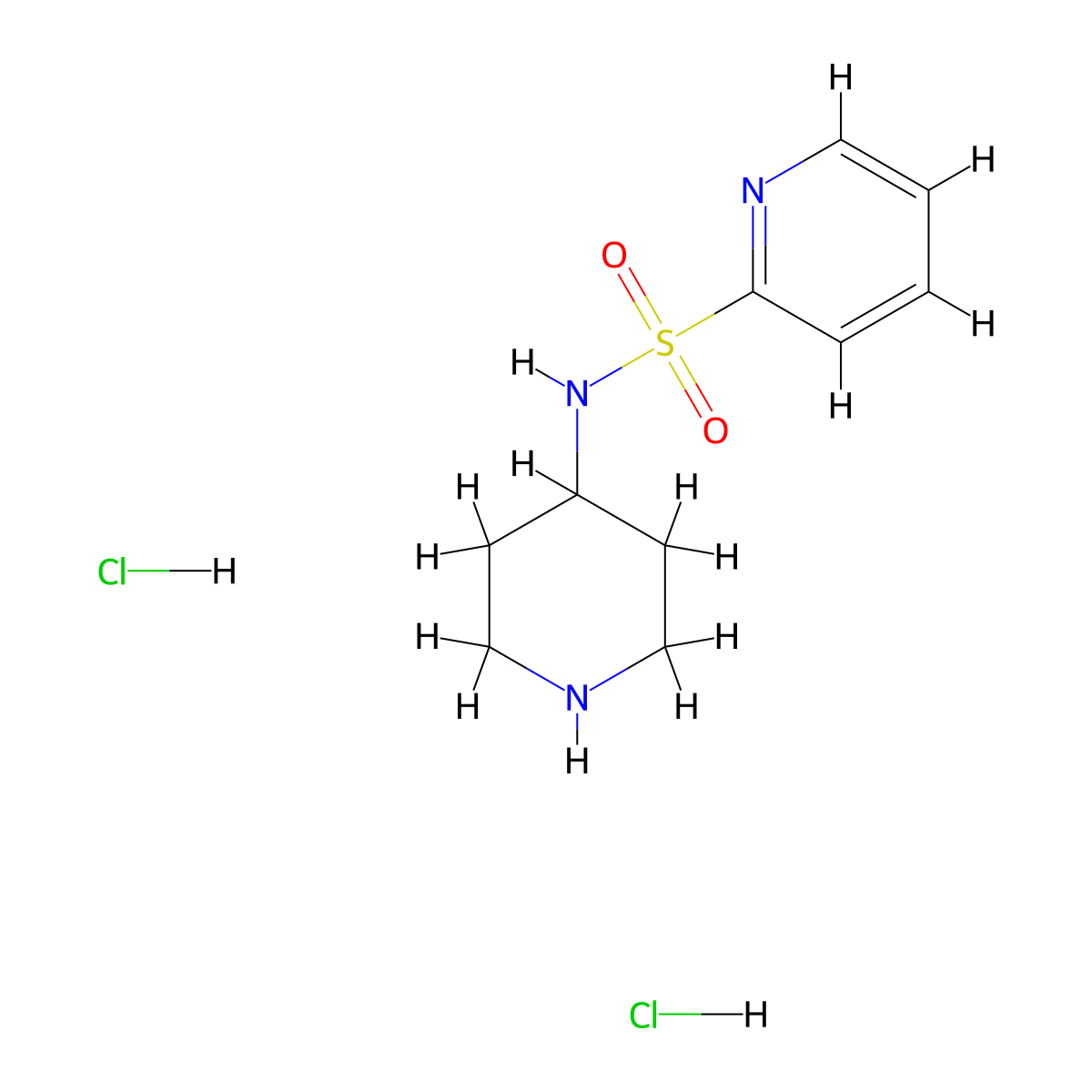 N-(Piperidin-4-yl)pyridine-2-sulfonamidedihydrochloride molecular structure, CAS 1233955-74-2