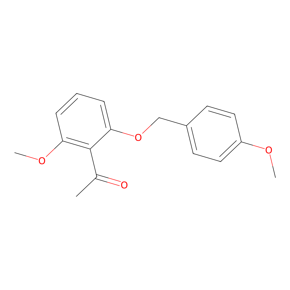 2'-Methoxy-6'-(4-methoxybenzyloxy)acetophenone molecular structure, CAS 1234015-61-2