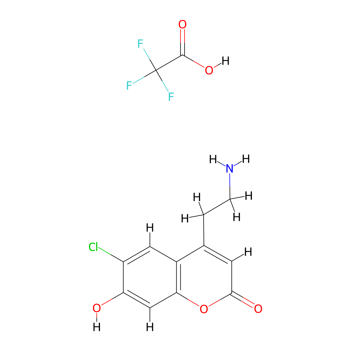FFN-102 (trifluoroacetate salt) molecular structure, CAS 1234064-11-9