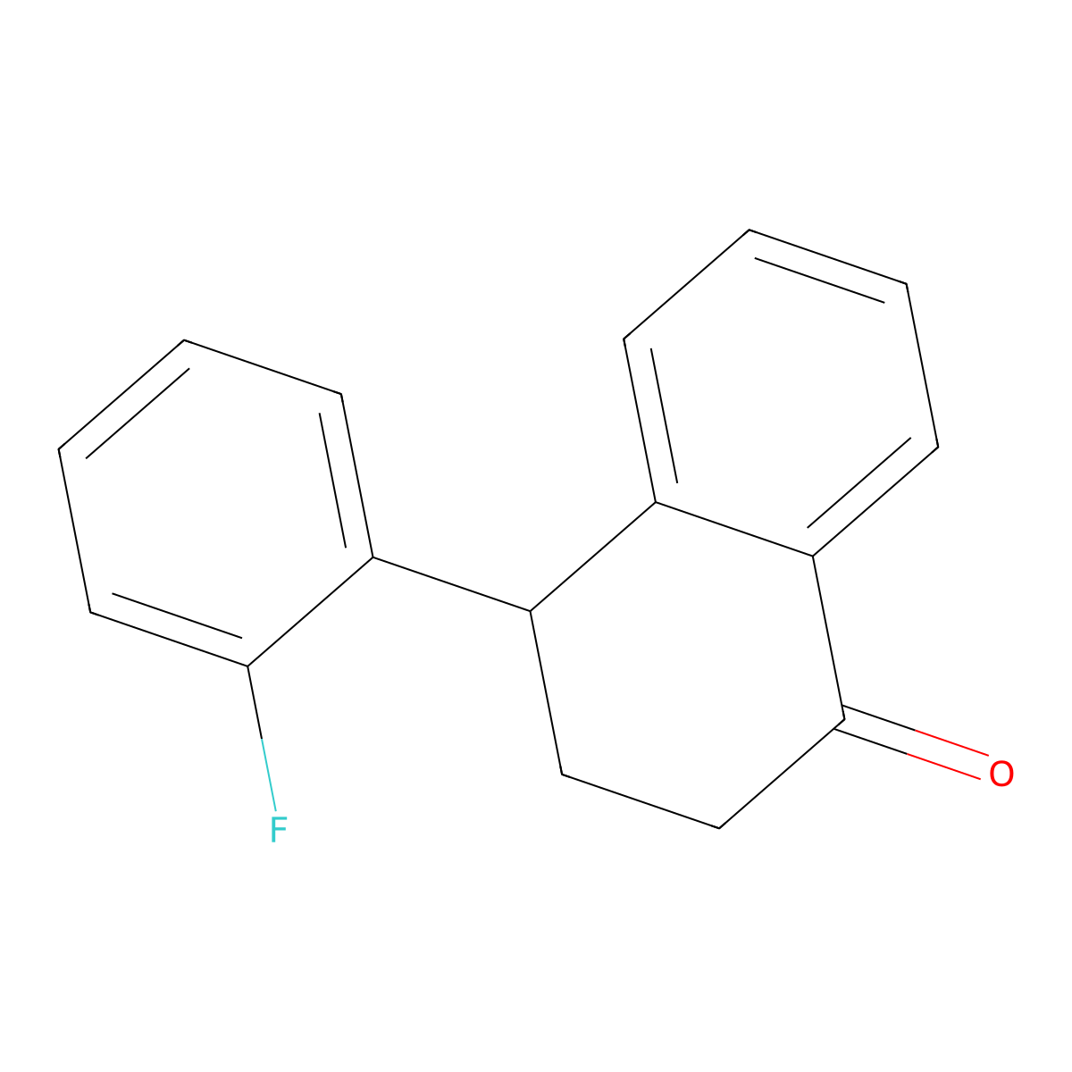 (r)-4-(2-Fluorophenyl)-3,4-dihydronaphthalen-1(2h)-one molecular structure, CAS 1234356-88-7