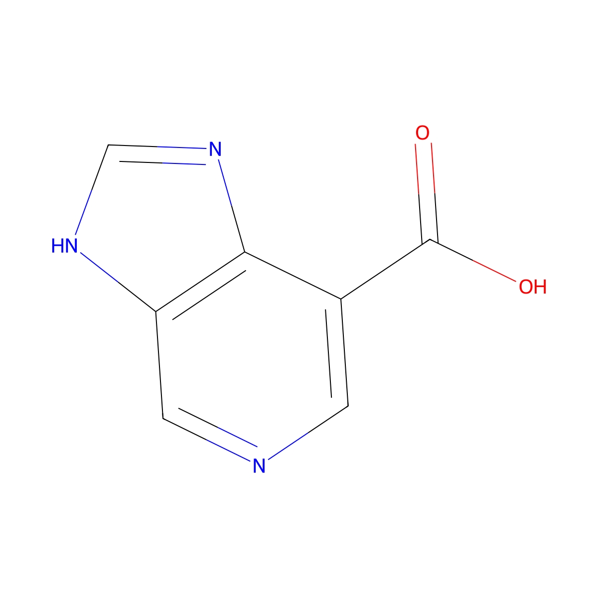 3h-Imidazo[4,5-c]pyridine-7-carboxylic acid molecular structure, CAS 1234616-39-7