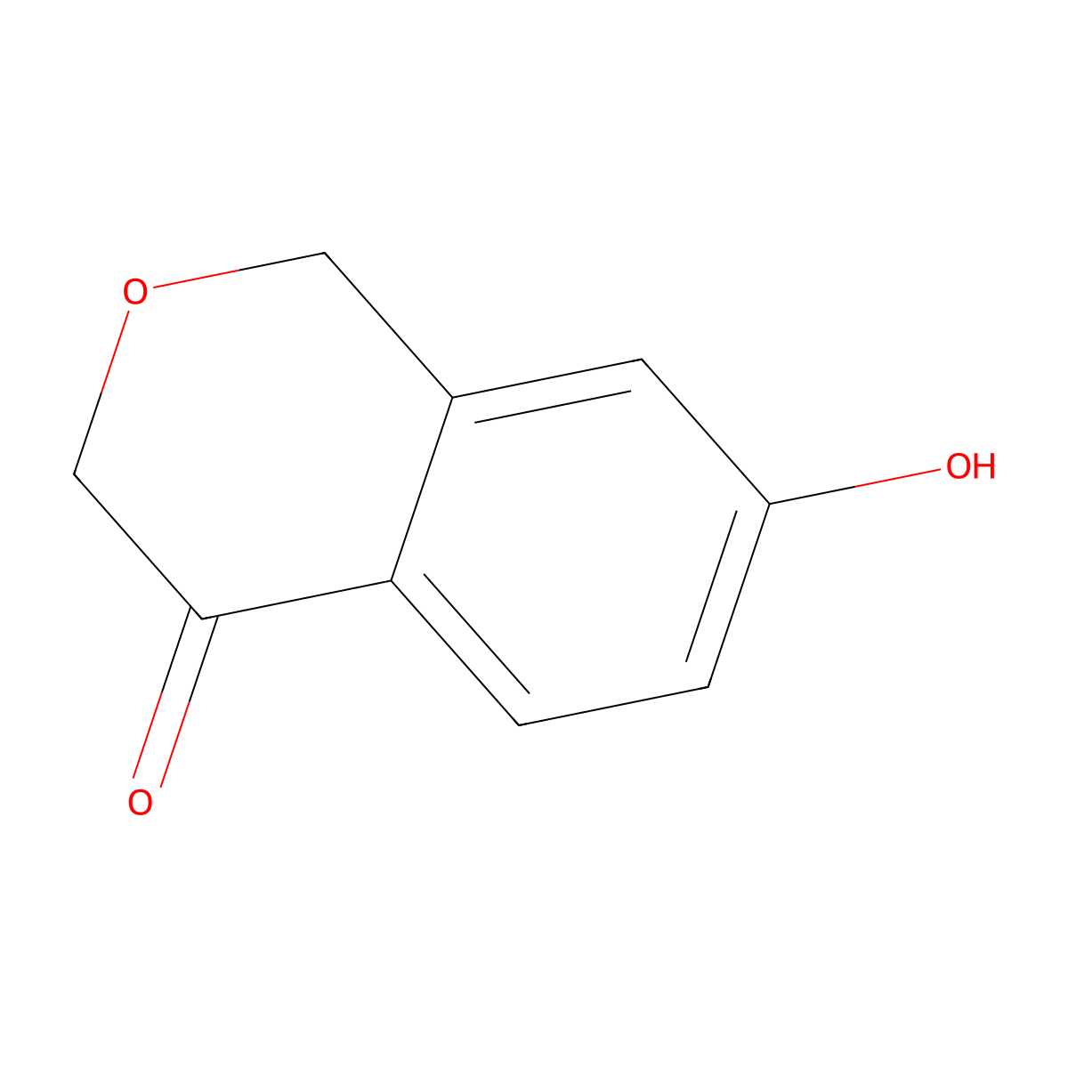 7-hydroxy-1H-isochromen-4-one molecular structure, CAS 1234672-73-1