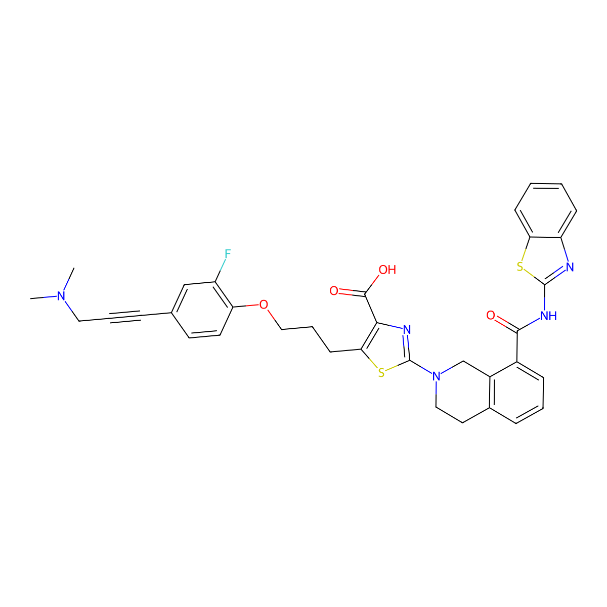 A-1155463 molecular structure, CAS 1235034-55-5