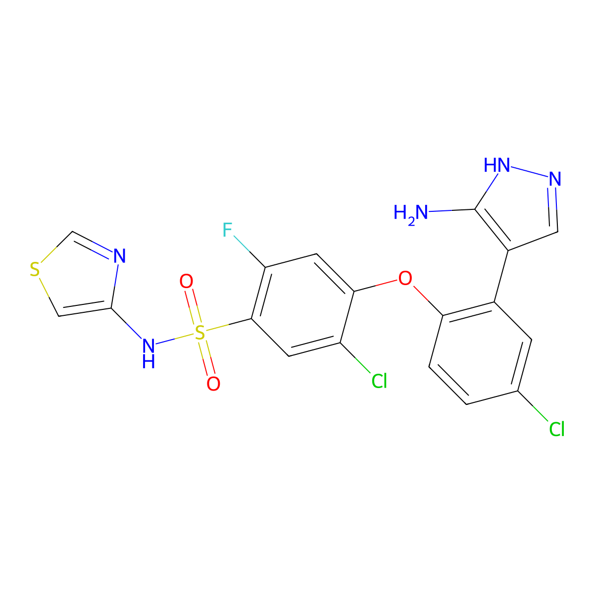 Pf-05089771 molecular structure, CAS 1235403-62-9