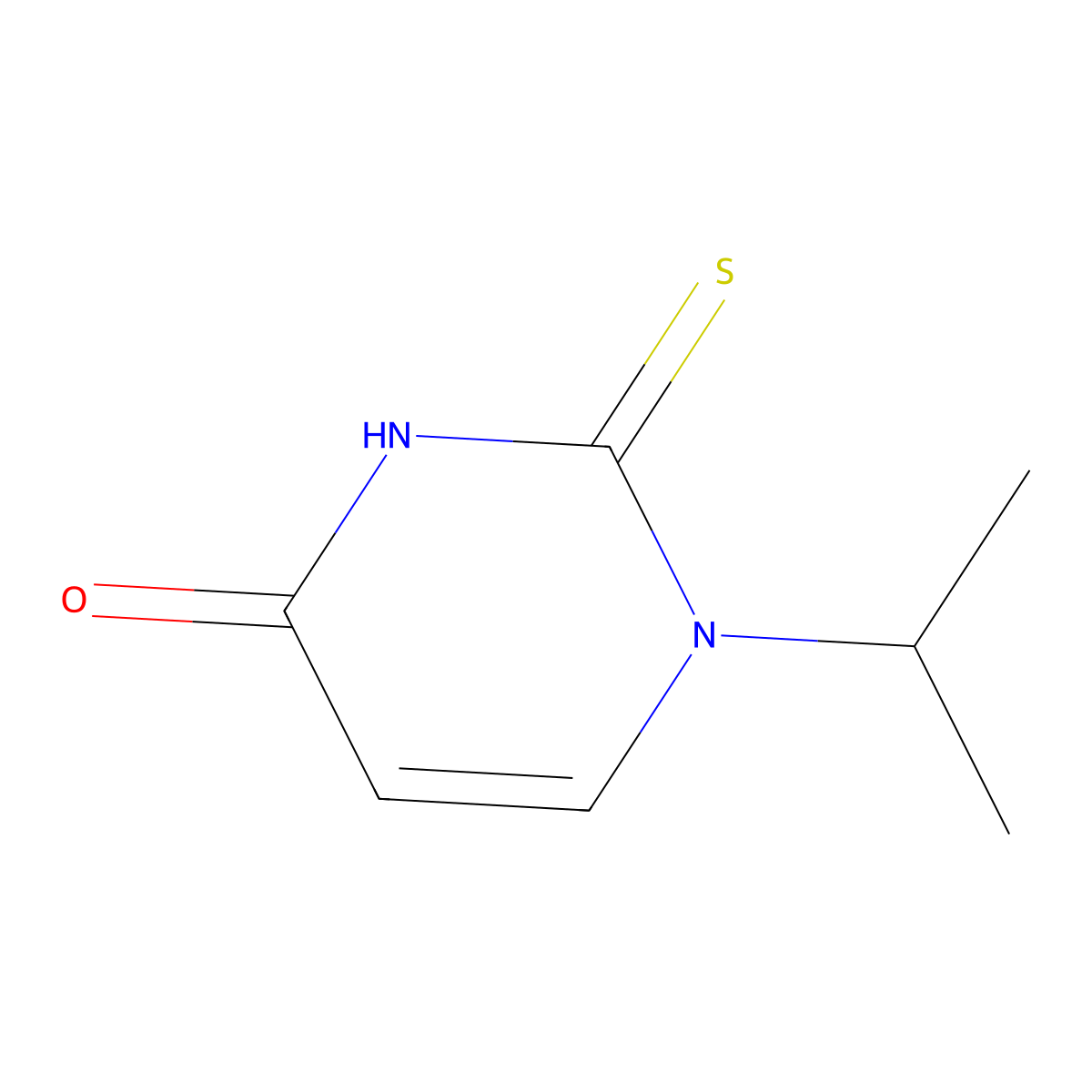 1-(Propan-2-yl)-2-sulfanyl-1,4-dihydropyrimidin-4-one molecular structure, CAS 1235439-08-3