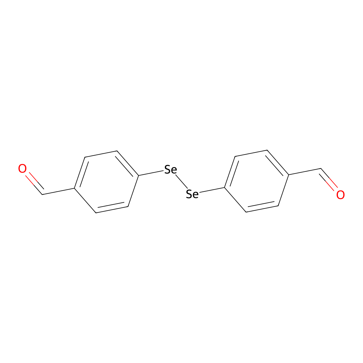 4,4'-Diselanediyldibenzaldehyde molecular structure, CAS 1235774-35-2