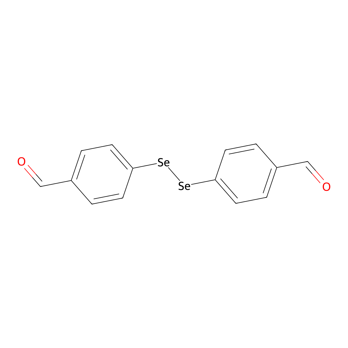 4,4'-Diselanediyldibenzaldehyde molecular structure, CAS 1235774-35-2