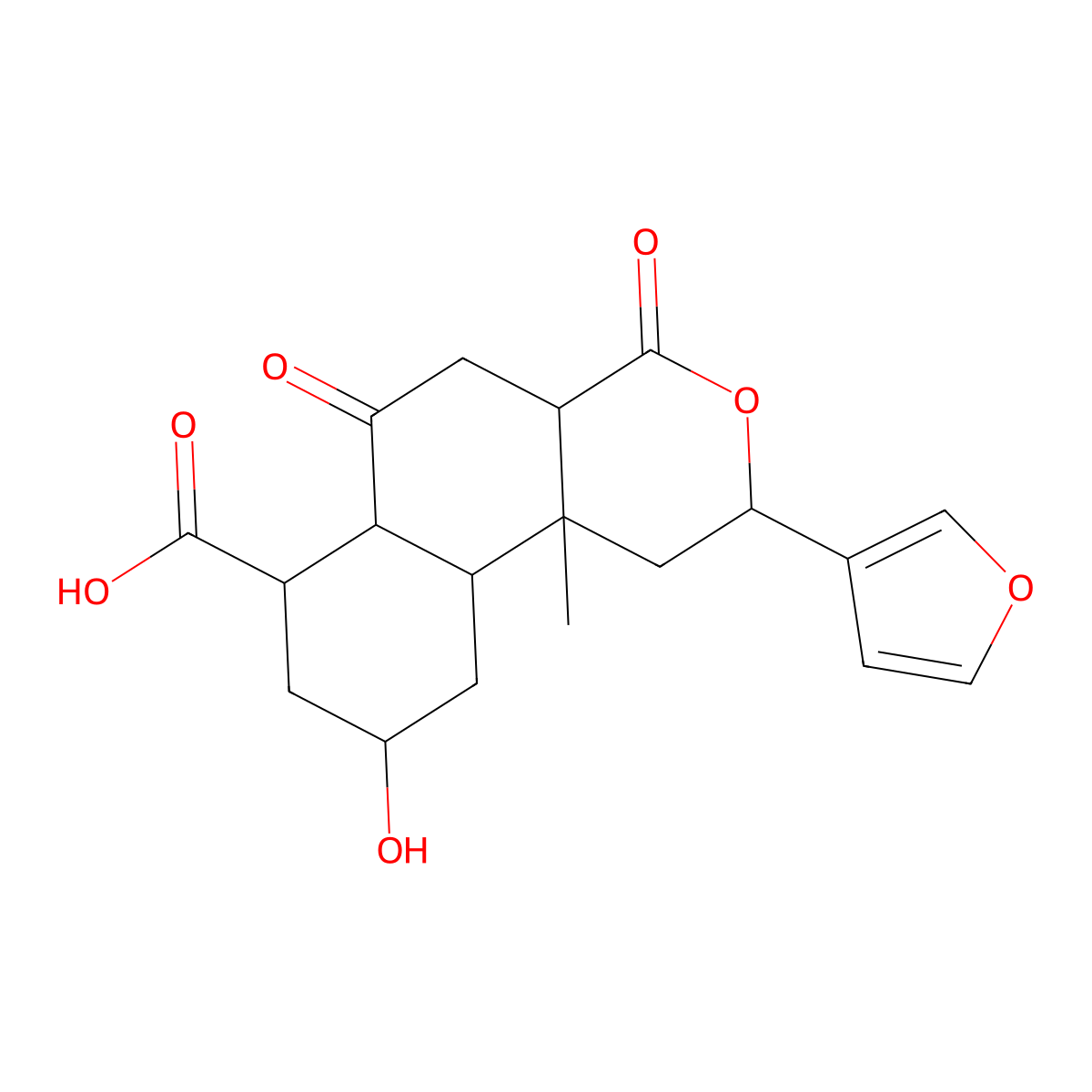 Diosbulbin L molecular structure, CAS 1236285-87-2
