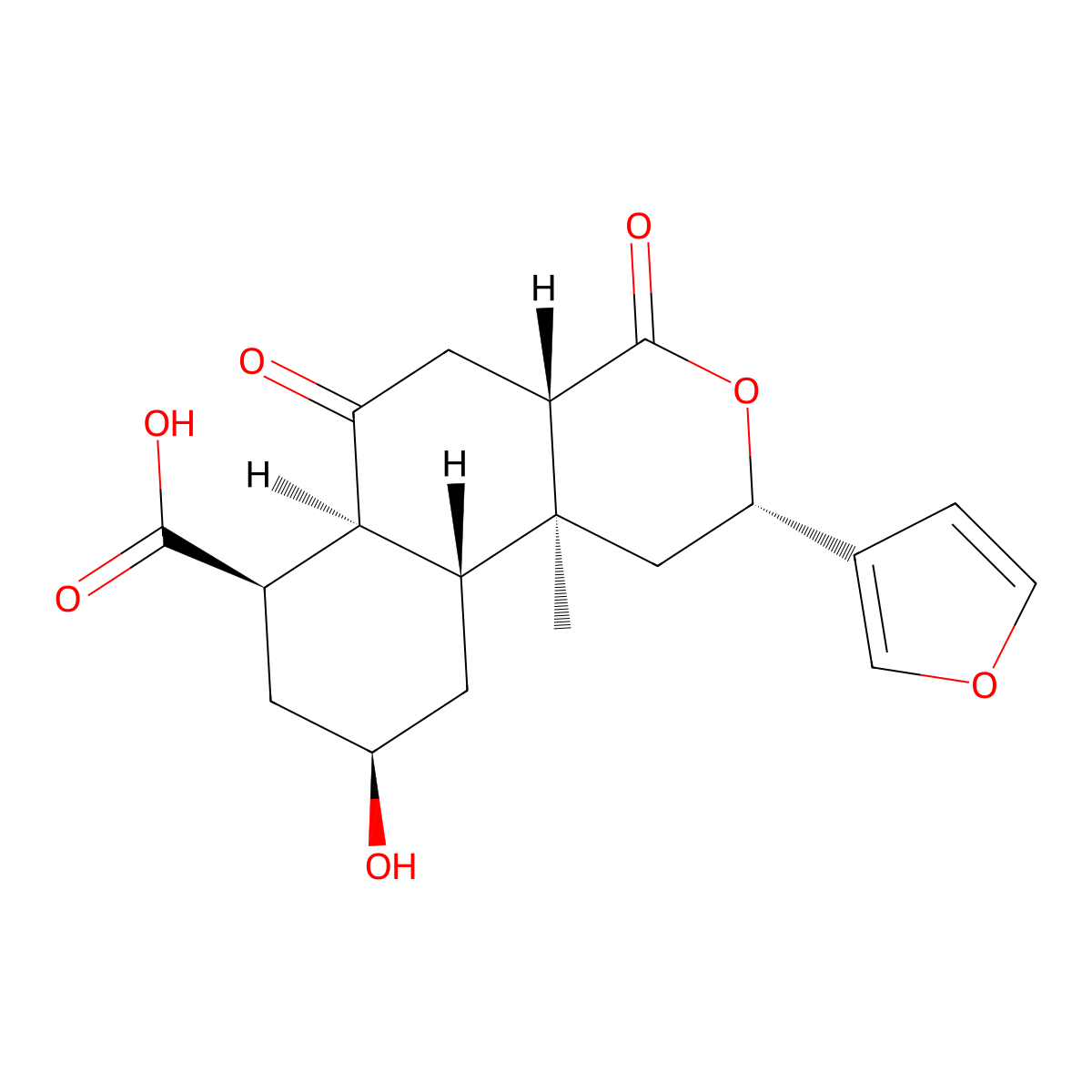 Diosbulbin L molecular structure, CAS 1236285-87-2