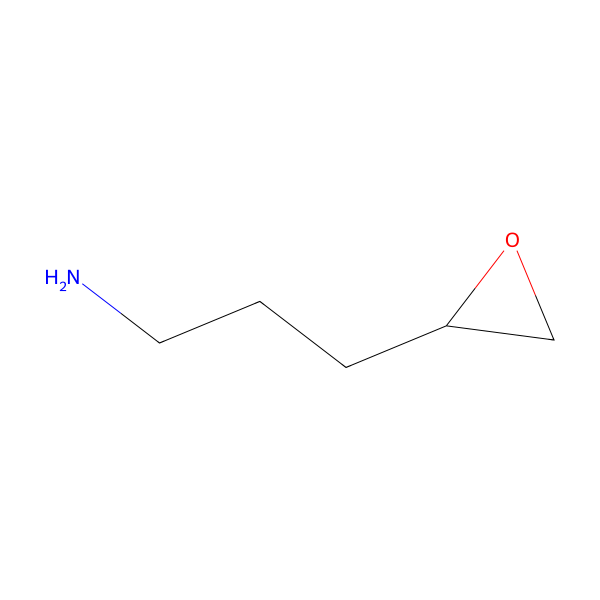 3-(Oxiran-2-yl)propan-1-amine molecular structure, CAS 1236459-34-9