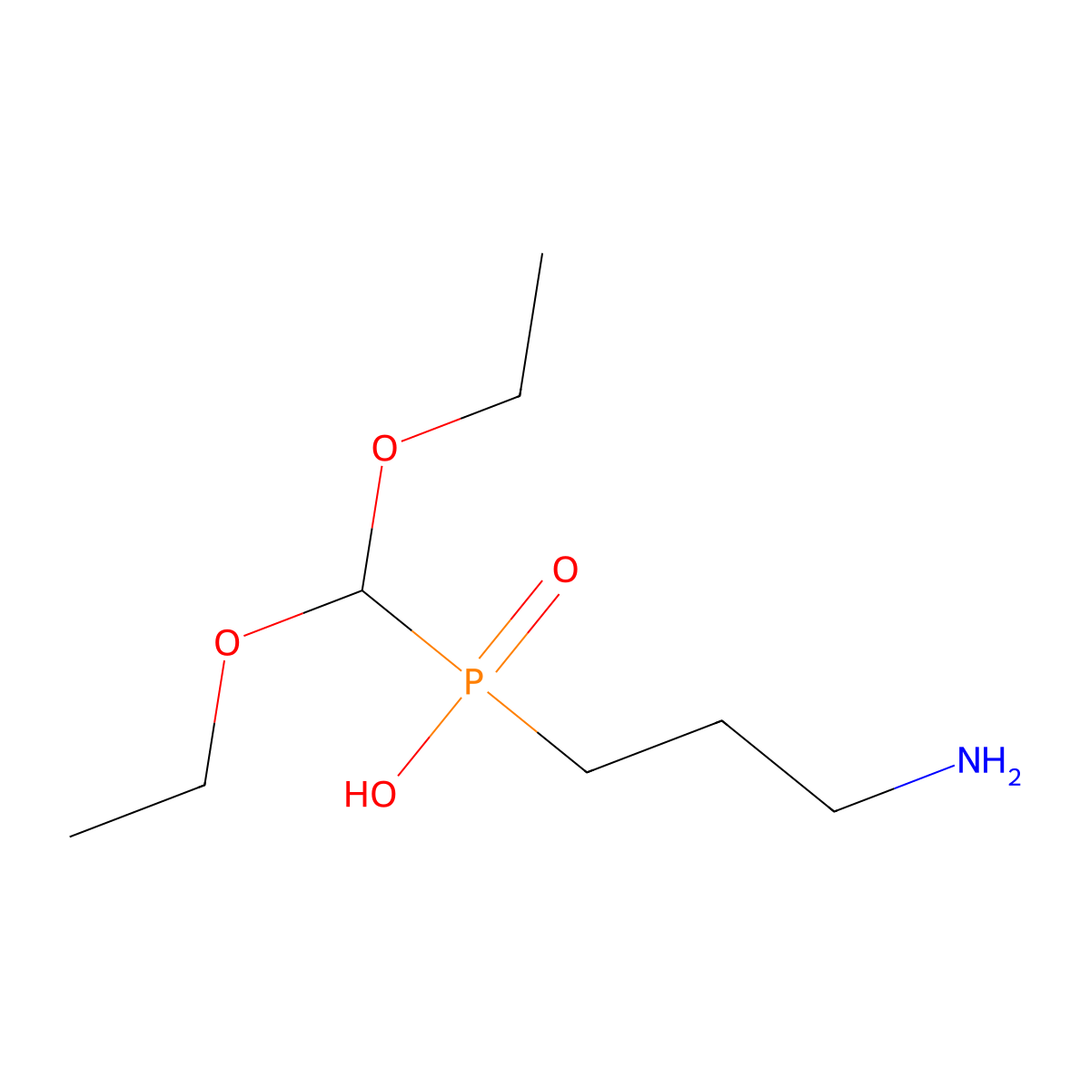 Cgp 35348 molecular structure, CAS 123690-79-9