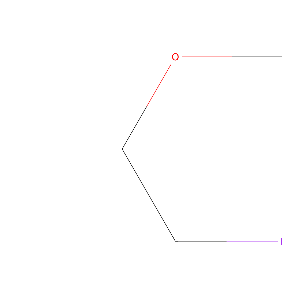 1-Iodo-2-methoxypropane molecular structure, CAS 123692-02-4