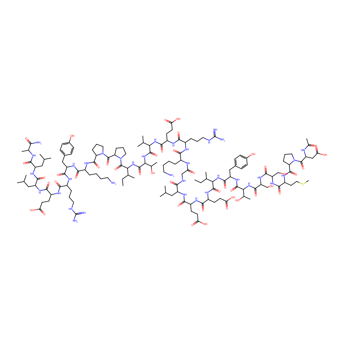 Calpastatin molecular structure, CAS 123714-50-1