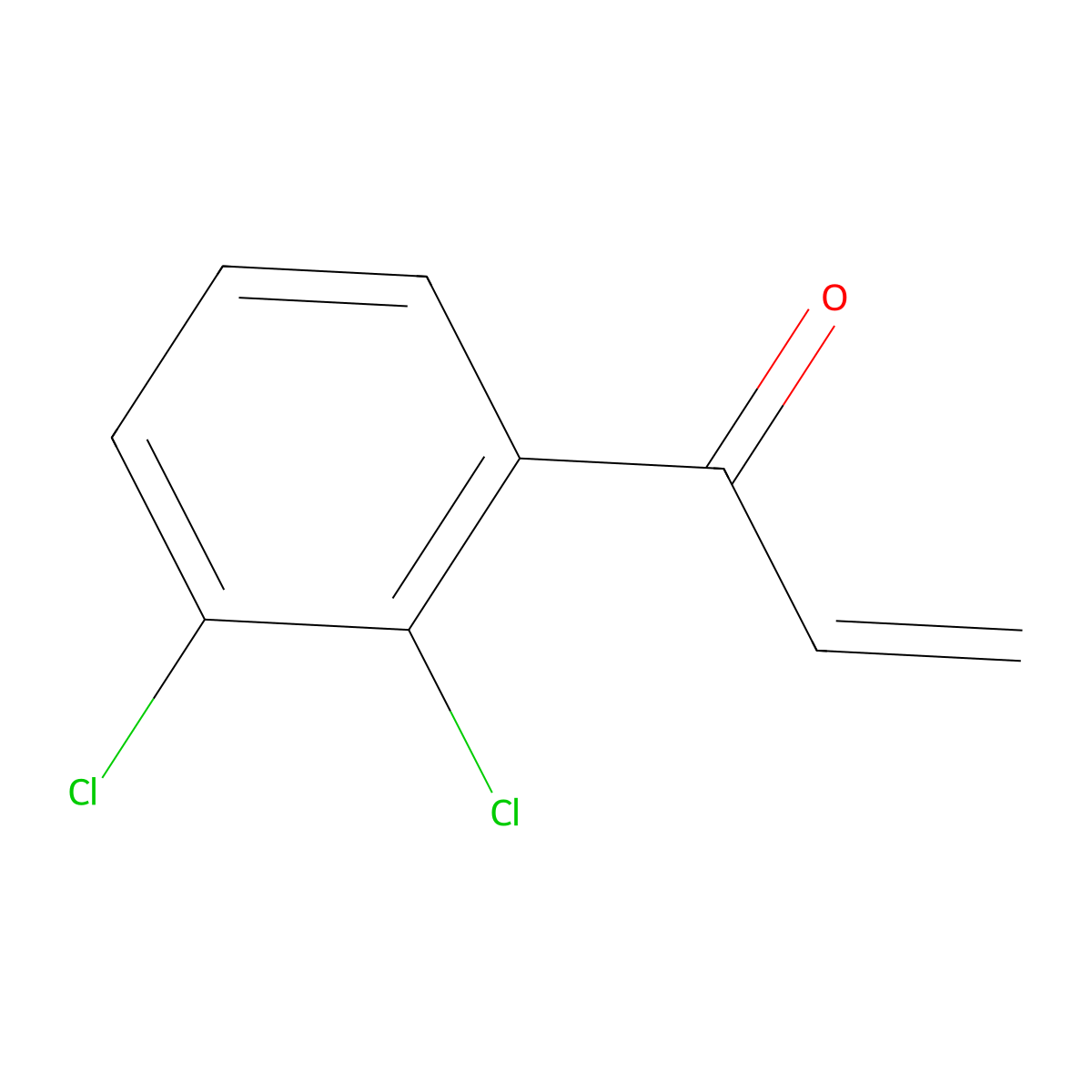 1-(2,3-Dichlorophenyl)prop-2-en-1-one molecular structure, CAS 1238712-42-9