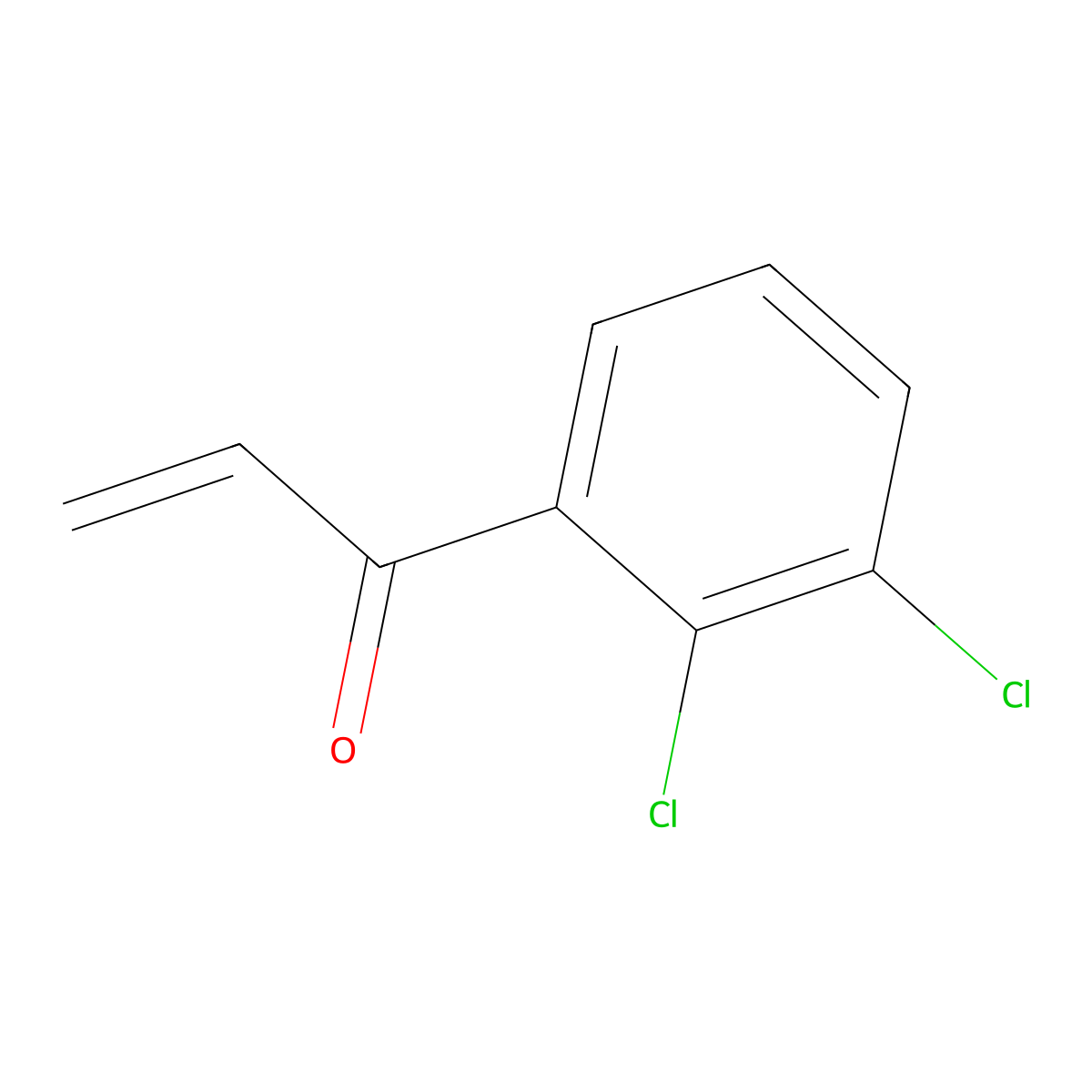 1-(2,3-Dichlorophenyl)prop-2-en-1-one molecular structure, CAS 1238712-42-9